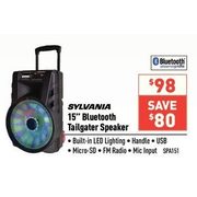sylvania bluetooth tailgate speaker