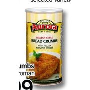 Aurora Bread Crumbs - $2.99