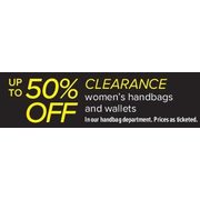 Clearance Women's Handbags and Wallets - Up to 50% off