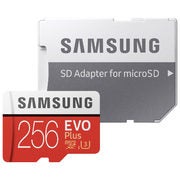 Samsung Evo Plus 256GB 100MB/s microSD Memory Card - $99.99 ($100.00 off)