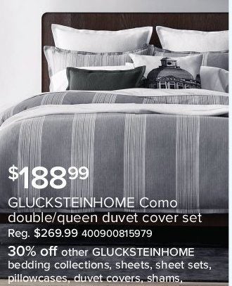 the bay glucksteinhome duvet cover