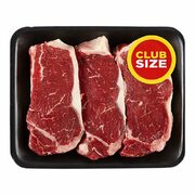Striploin Grilling Steak, Corn Fed Canada AA Grade Beef - $14.99/lb