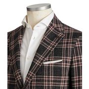Slim Fit Plaid Cotton-virgin Wool Sports Jacket - $499.99 ($298.01 Off)