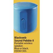 Blackweb sound hot sale pebble