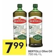 Bertolli Olive Oil - $7.99