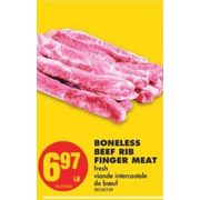 Boneless Beef Rib Finger Meat  - $6.97/lb