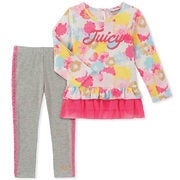 Juicy Couture® 2-piece Floral Top And Legging Set - $27.99 ($9.00 Off)