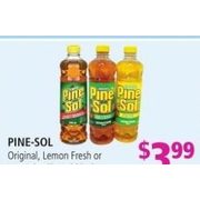 Pine-Sol Original, Lemon Fresh Or Lavender Clean  - $3.99