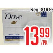 Dove White Beauty Bar Soap - $13.99/pk