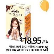 Maxim Mocha White Gold Coffee Mix - $18.95