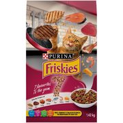 Friskies Dry Cat Food or Party Mix Cat Treats - $3.98