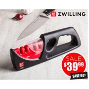 Zwiling 4-Stage Pull-Through Knife Sharpener - $39.99 (60% off)