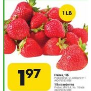 Strawberries - $1.97