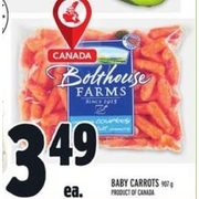 Baby Carrots - $3.49