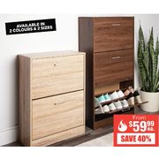 Toby Shoe Cabinet  - From $59.99 (40% off)