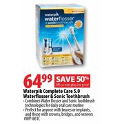 Waterpik Complete Care 5.0 Waterflosser & Sonic Toothbrush - $64.99 (50% off)