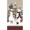 Winter Snow Friends 20-Pack Paper Guest Towels In Blue - $3.49 ($3.50 Off)
