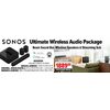 Sonos Ultimate Wireless Audio Package - Beam Sound Bar, Wireless Speakers & Streaming Sub - $1889.00 ($117.00 off)