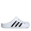 Adidas - Women's Adilette Clogs In White/black - $49.98 ($10.02 Off)