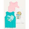 Unisex 3-Pack Graphic Tank Top For Toddler - $18.00 ($3.00 Off)