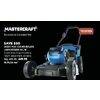 Mastercraft 2x20V Max 4AH Brushless Lawn Mower Kit - $449.99 ($50.00 off)