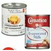 PC Sweetened Condensed or Carnation Evaporated Milk - $2.49