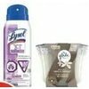 Lysol Neutra Air Air Freshener or Glade 3-Wick Jar Candle - Up to 20% off