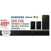 Samsung 520 Watt 5.1 Channel Soundbar & Wireless Subwoofer  - $499.95 ($100.00 off)