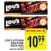Lou's Kitchen BBQ Pork Back Ribs - $10.99