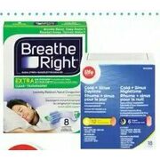 Breathe Right Nasal Strips, Life Brand Cold & Sinus Caplets or Nasal Rinse Bottle System - Up to 15% off