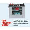 AGM Batteries - From $260.99