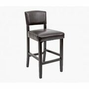 Lolland Brown Faux Leather Low-Back Counter-Stool  - $99.99 (20% off)