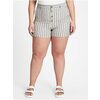 High Rise Linen Shorts - $49.99 ($19.96 Off)