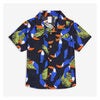 Baby Boys' Camp Collar Shirt In Navy - $9.94 ($2.06 Off)