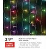 Rgb Led Curtain Lights With Remote - $24.99