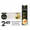Carr's Crackers  - $2.49 (Up to $1.50 off)