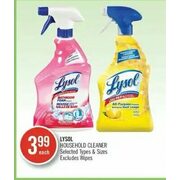 Lysol Household Cleaner - $3.99