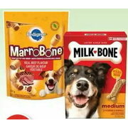 Milk-Bone or Pedigree Dog Treats - $4.99