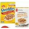 Post Shreddies, Honey Bunches of Oats or PC Cereal - $3.99