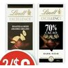 Lindt Excellence Chocolate Bar - 2/$6.00