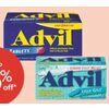 Advil Pain Relief Tablets or Liqui-Gels - Up to 25% off