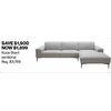 Kode Brent Sectional - $1899.00 ($1900.00 off)